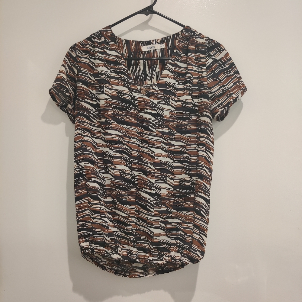 Ricki's Short Sleeve Blouse (XS)